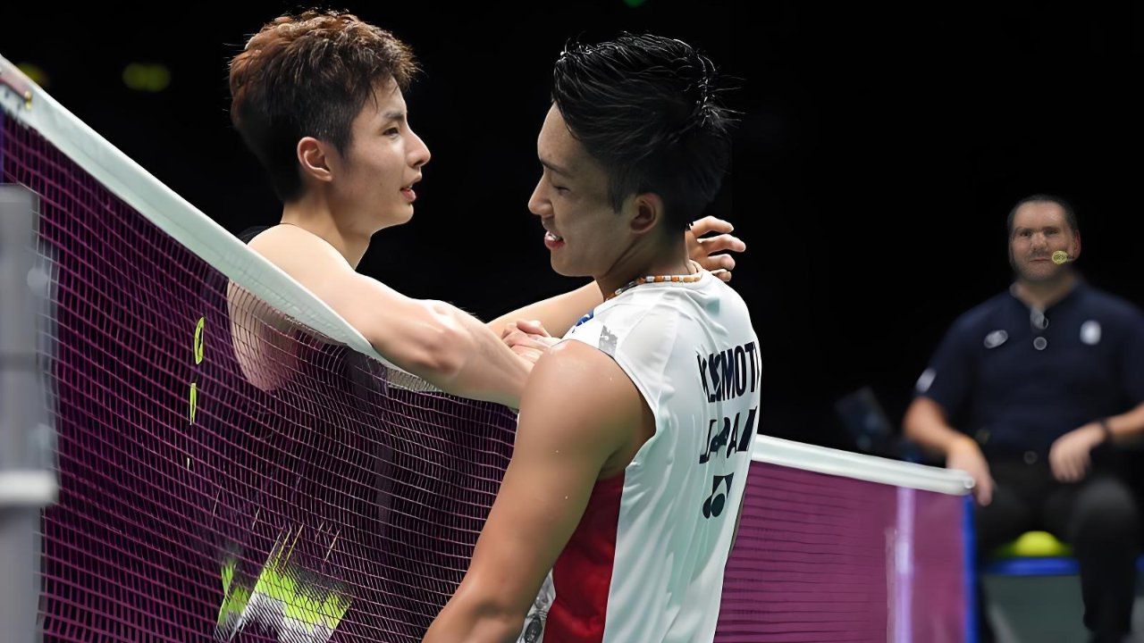 日本队鏖战丹麦队,桃田贤斗统治全场 日本队鏖战丹麦队,桃田贤斗统治全场